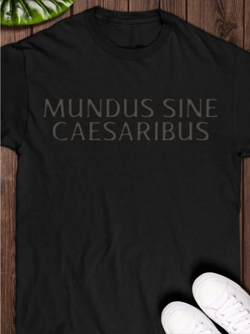 Mundus Sine Caesaribus T-shirt product image (1)