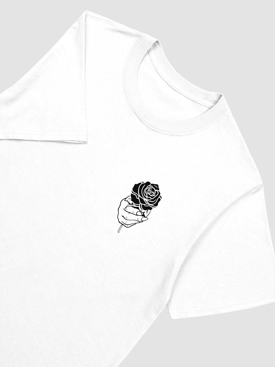 Black Rose Beauty "Rose" Tee (White) product image (3)