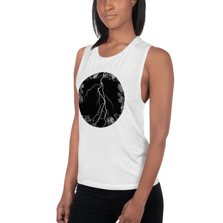Full Moon, Lightning and Blood Flowy Muscle Tank product image (18)