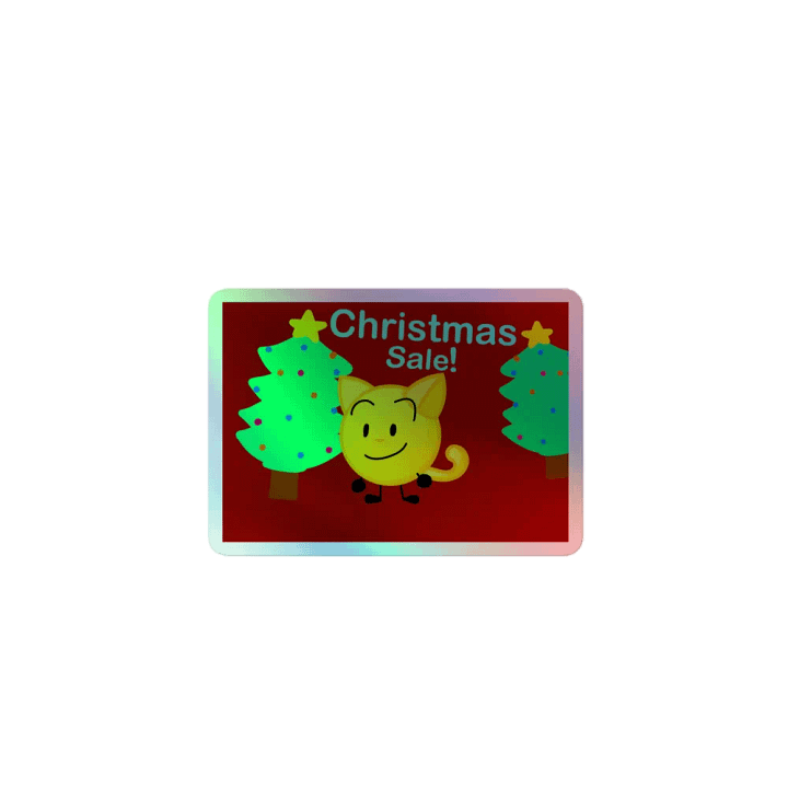 Cripty Christmas Sale Sticker product image (1)