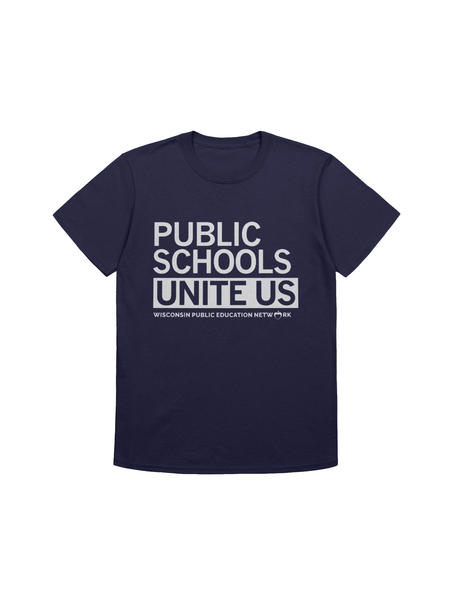 Public Schools Unite Us – Wisconsin Public Education Network T-Shirt product image (1)