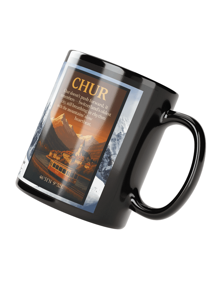 🇨🇭 Chur Mug — Where Time Walks with You product image (2)