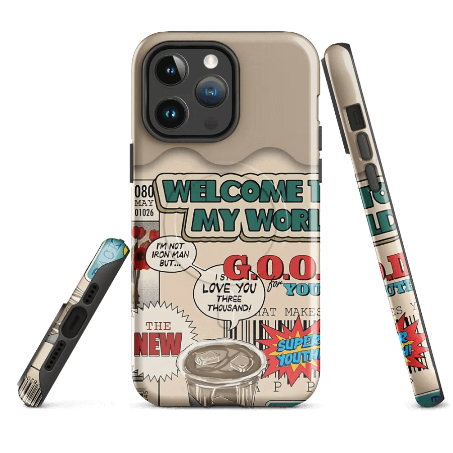 Comic Collage MagSafe® Tough Case for iPhone® product image (1)