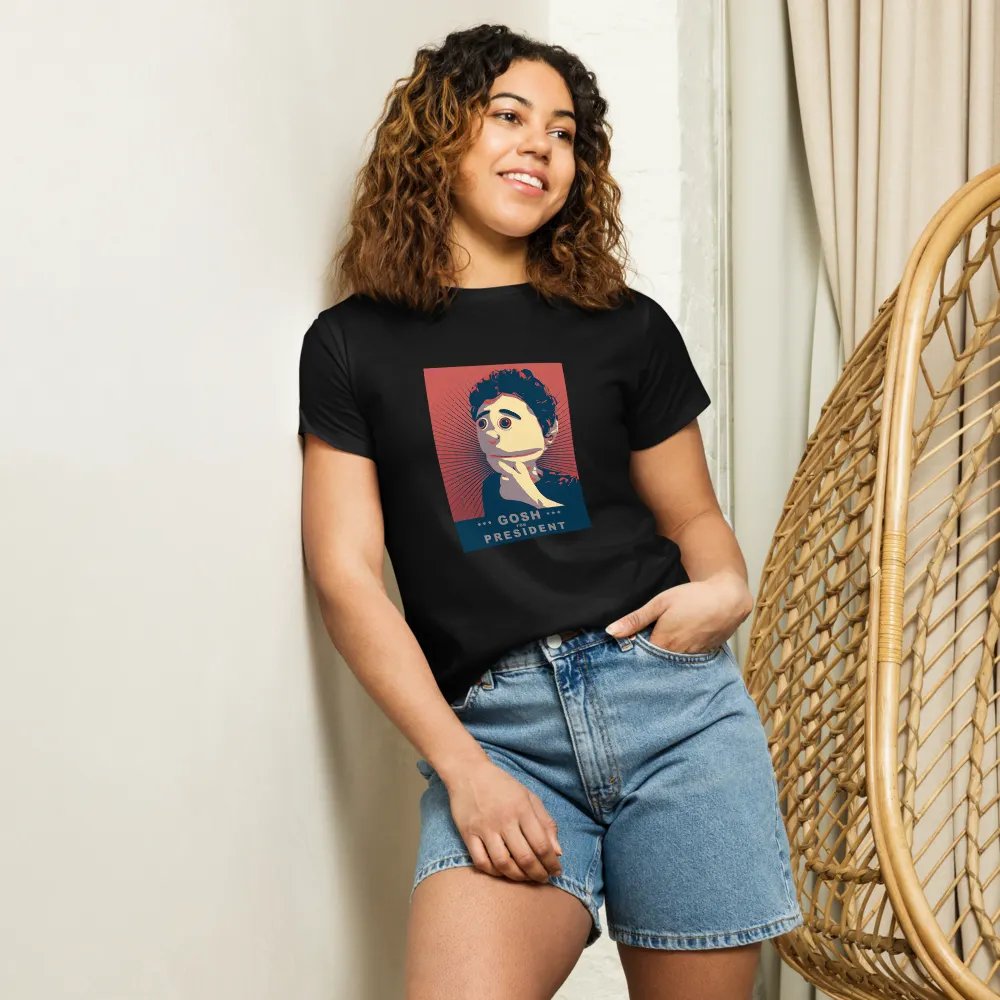 Gosh For President Women's High Waisted Tee product image (6)