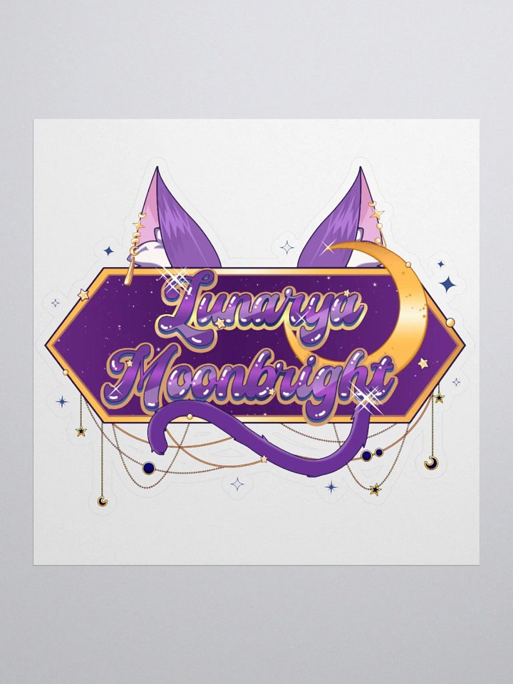 Lunarya Moonbright Logo - Sticker product image (1)