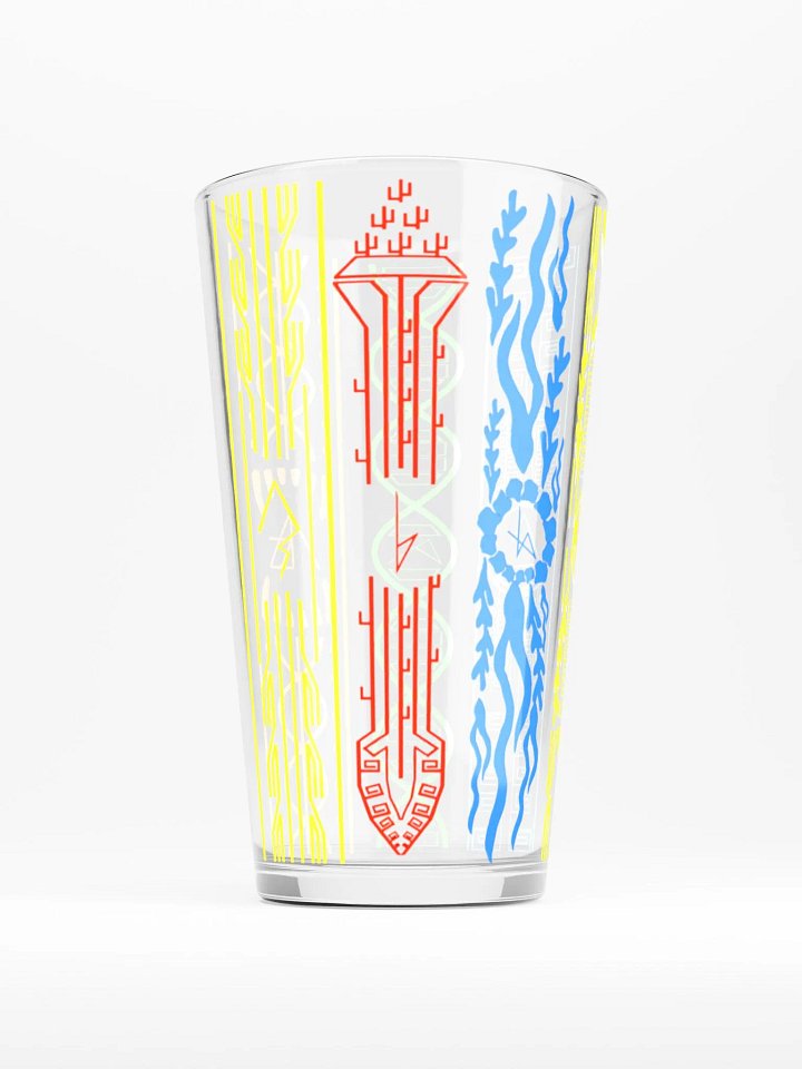 Atlesian Origins - Heart Of Atlesia Pint Glass product image (2)