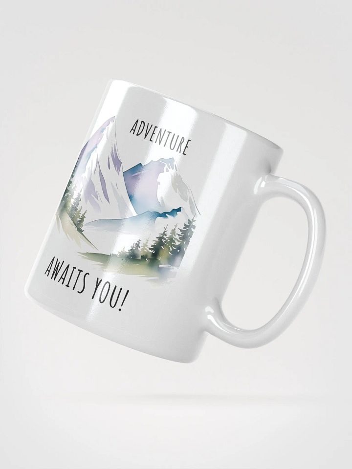 mountain art, wanderlust, motivational quote, adventure awaits, travelers, going away gift, travel girl, free spirit, boho, bohemian print product image (2)