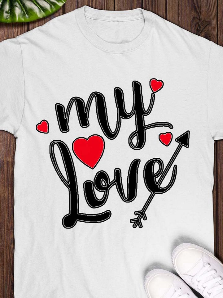 Valentines Day Women 2025 T-shirt product image (1)