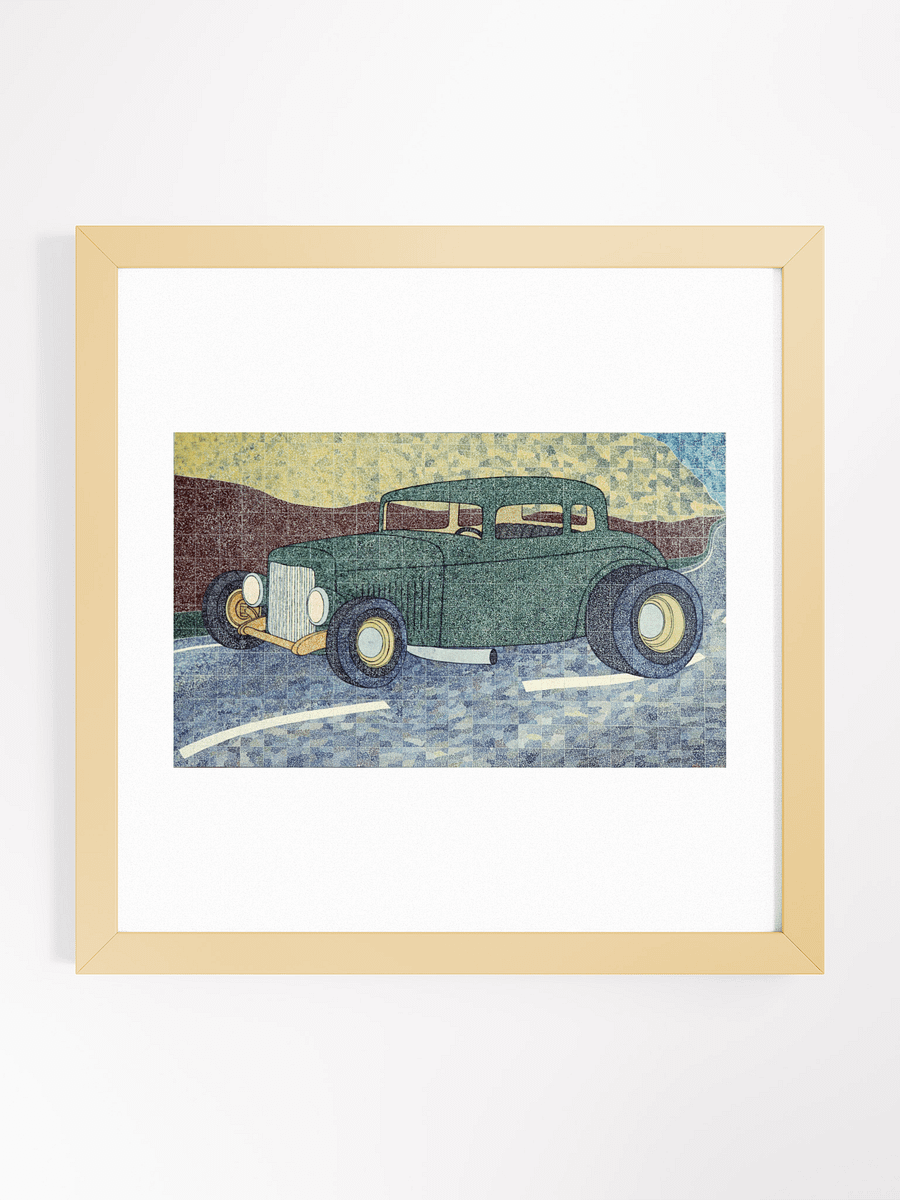 Green Hotrod (2002) Print Framed product image (1)