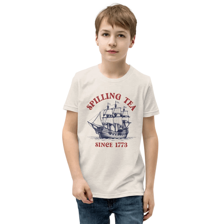 Kids Spilling Tea Since 1773 Tee product image (2)