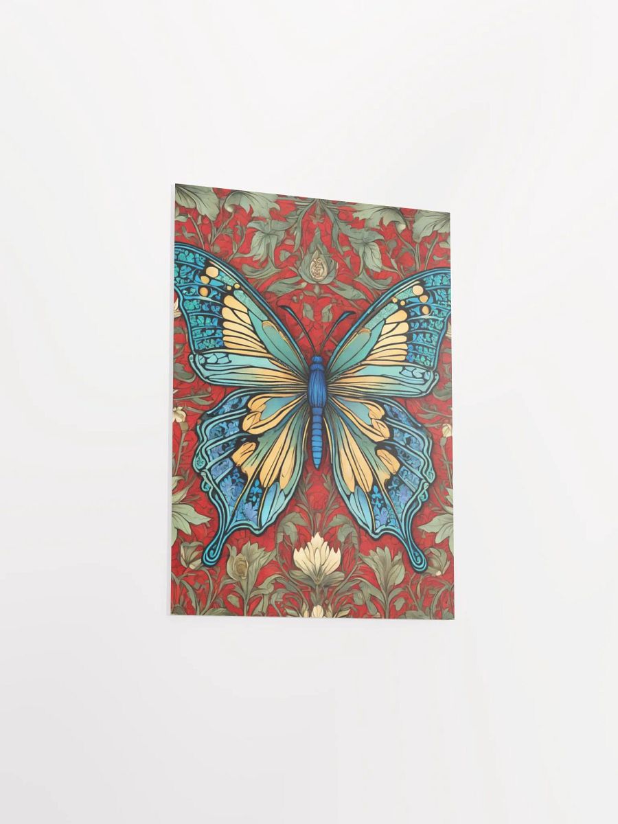 William Morris Inspired Butterfly Five Poster 5x7 inches product image (3)