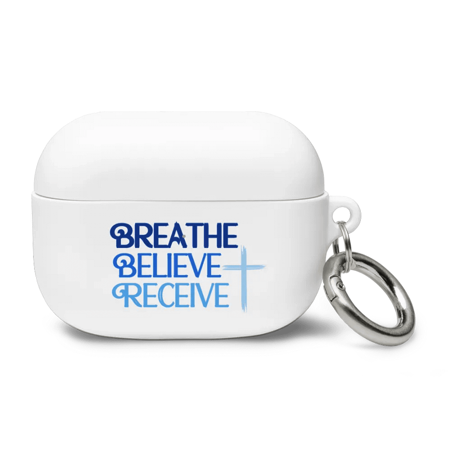 BREATHE BELIEVE RECIEVE AIRPODS CASE, INSPIRATIONAL MOTIVATIONAL, SELF-AFFIRMATION, POSITIVE VIBES, GIFT IDEA product image (15)