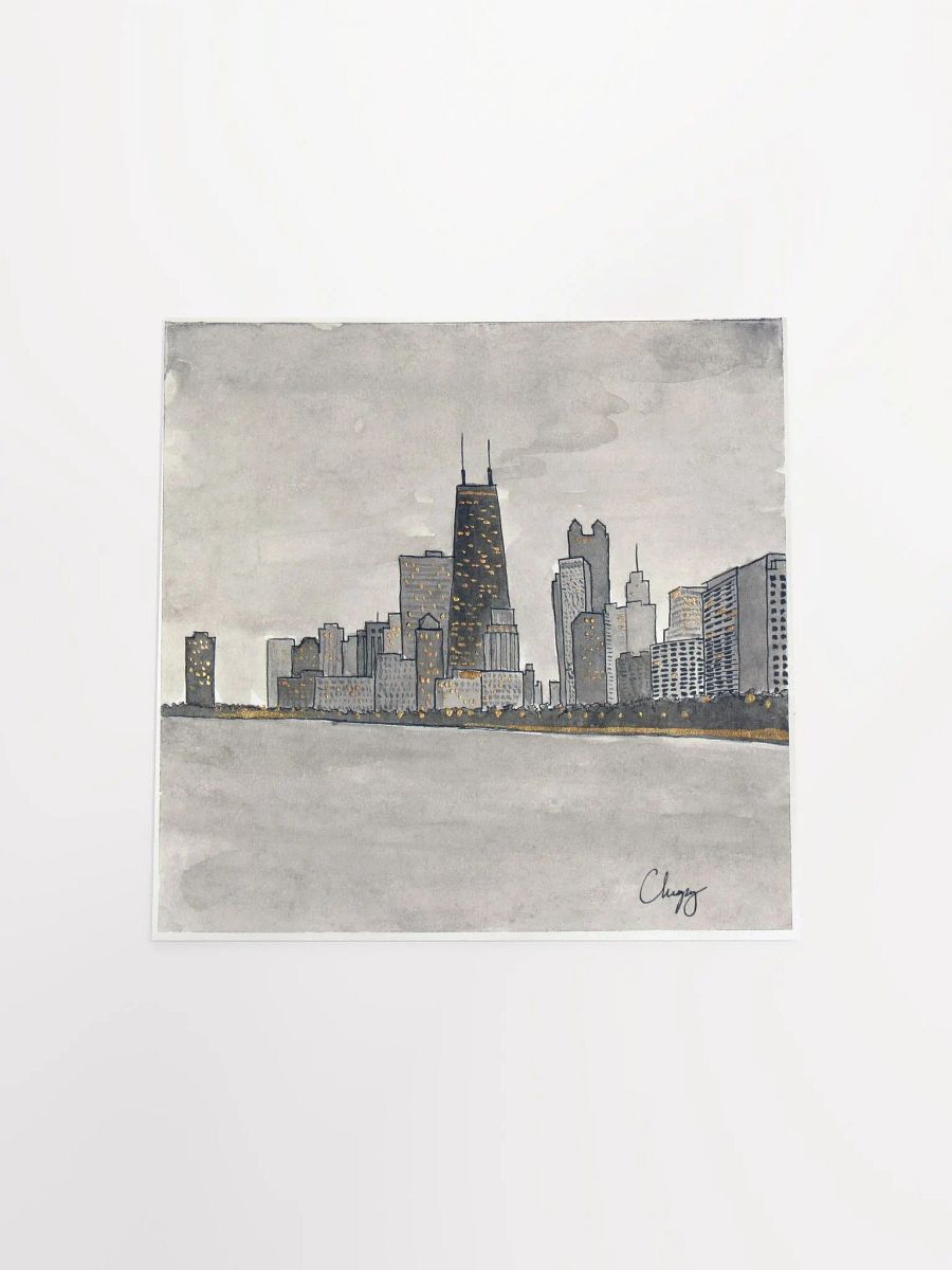 Chicago Skyline Print product image (4)