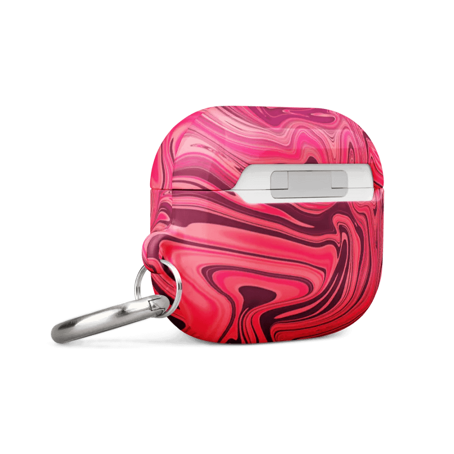 Case for AirPods® - Shades of Magenta Pink Digital Fluid Art product image (3)