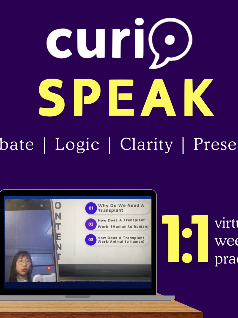 CurioSpeak: Public Speaking & Debate Skills for Young Leaders product image (2)