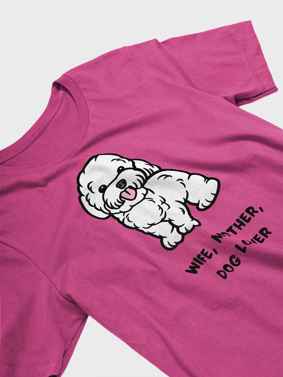 Wife Mother Dog Lover Cartoon T-Shirt product image (4)