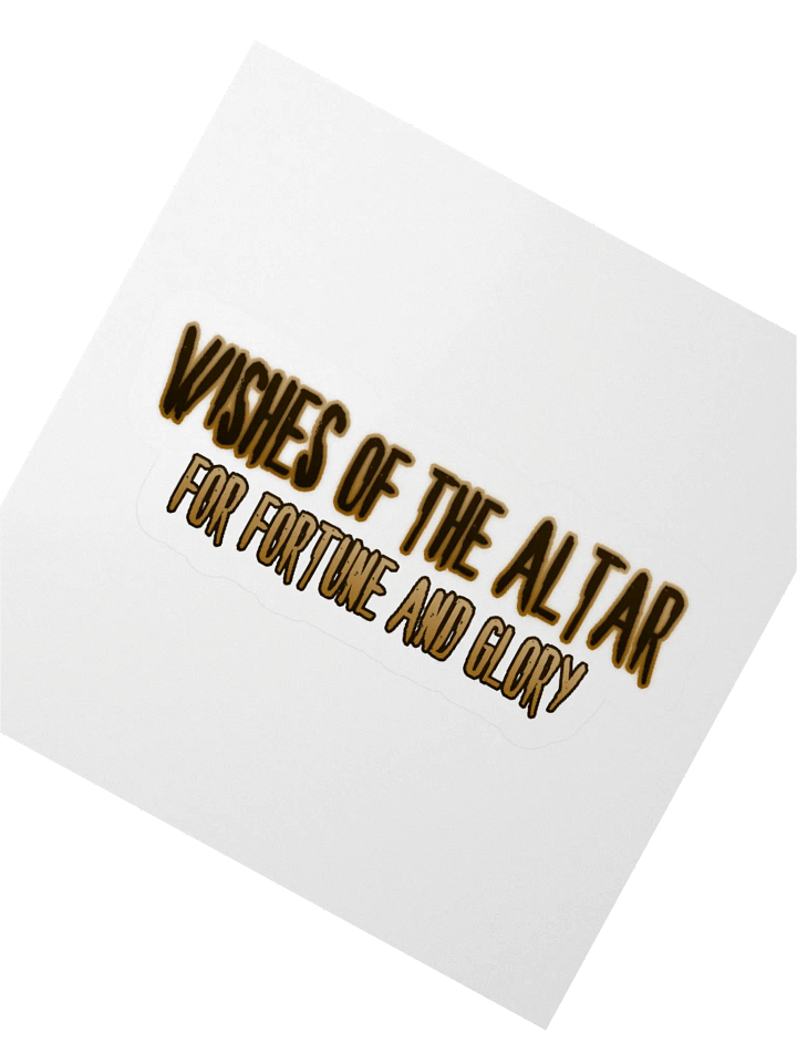 Wishes of the Altar - For Fortune and Glory product image (2)