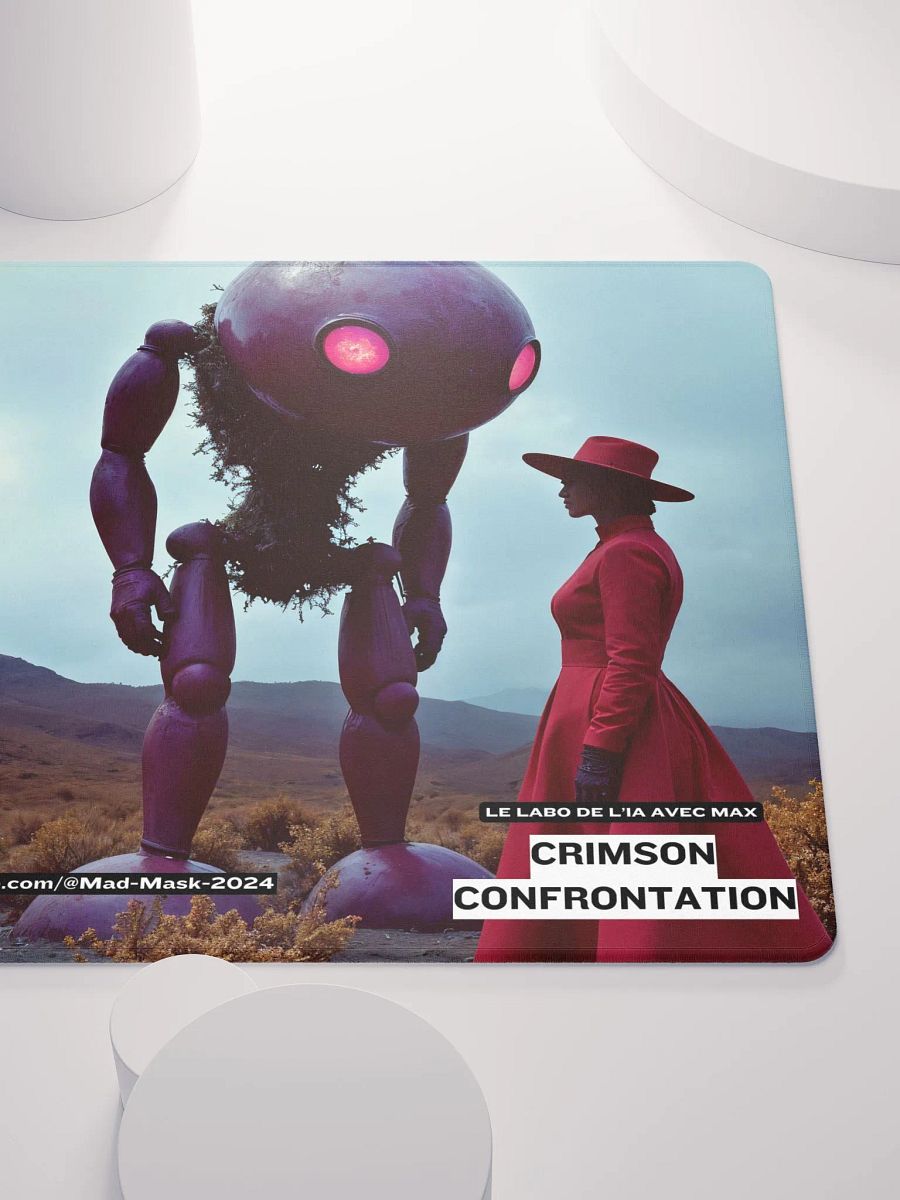 Mouse Pad Gaming Crimson Confrontation product image (5)