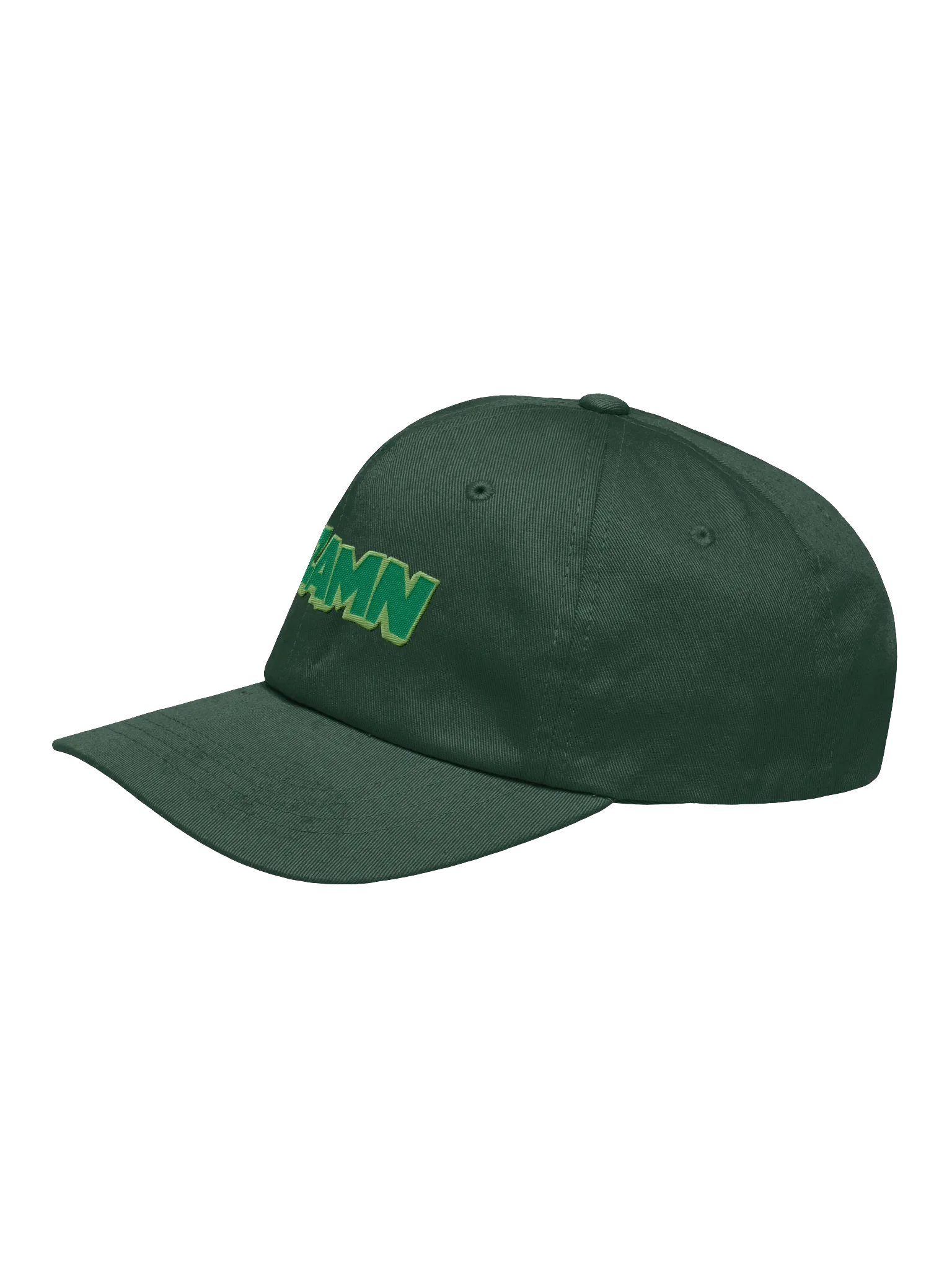 ZAMN Invisi-Logo Dad Hat: Spruce product image (1)