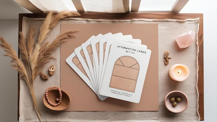 Positive Affirmation Cards Boho product image (1)