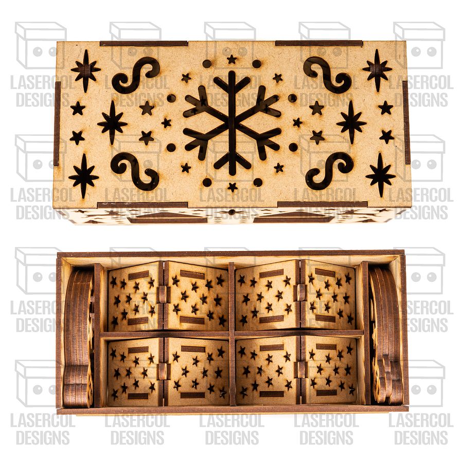 Christmas Ornaments Boxes - Laser Cut Files product image (10)