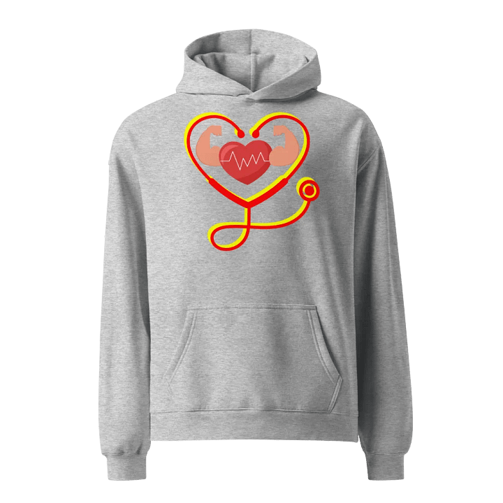 Heartbeat Flex Oversized Hoodie product image (2)