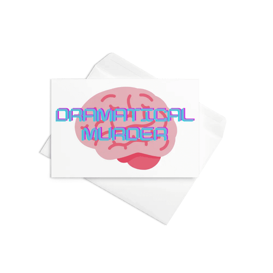 DRAMAtical Murder on my Brain Greeting Card product image (11)