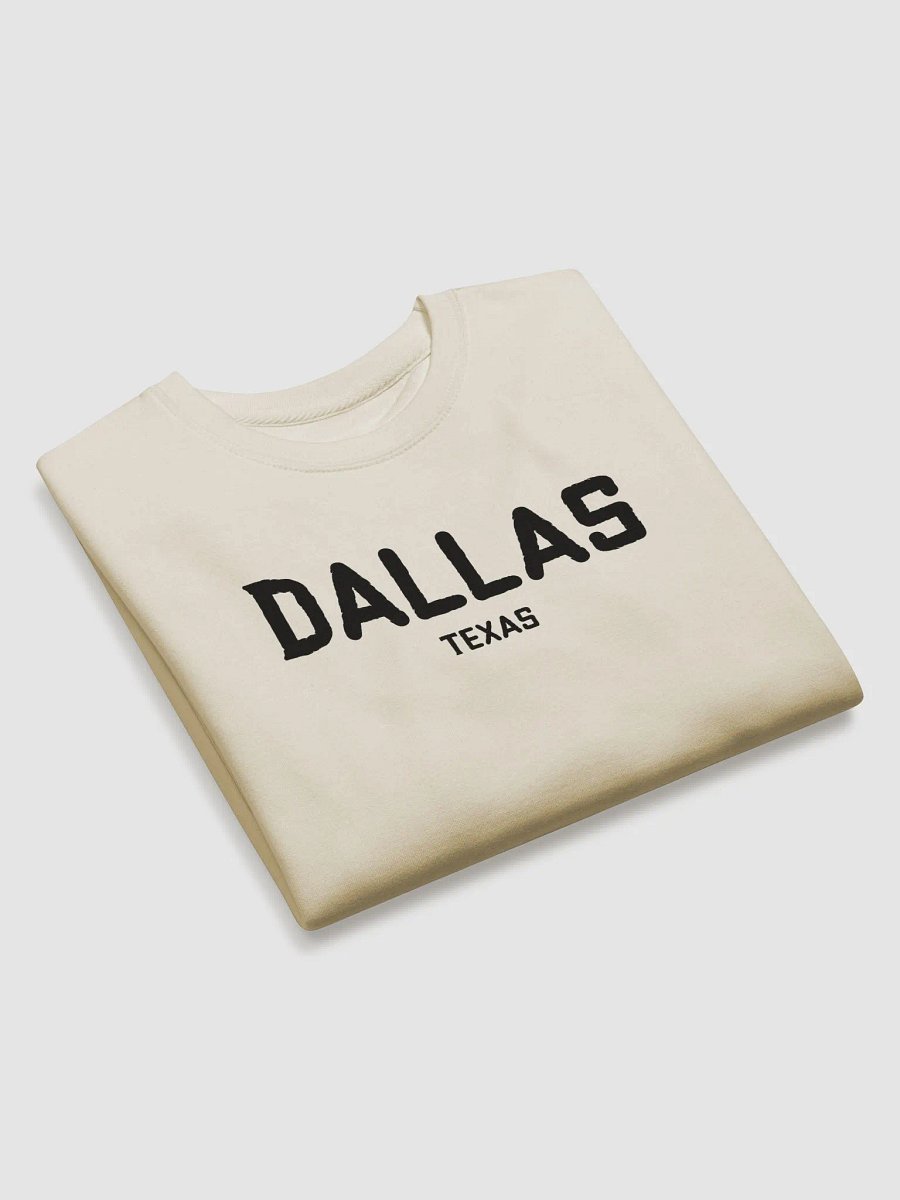 Midnight Black Premium Sweatshirt Dallas Texas Unisex Gift product image (4)