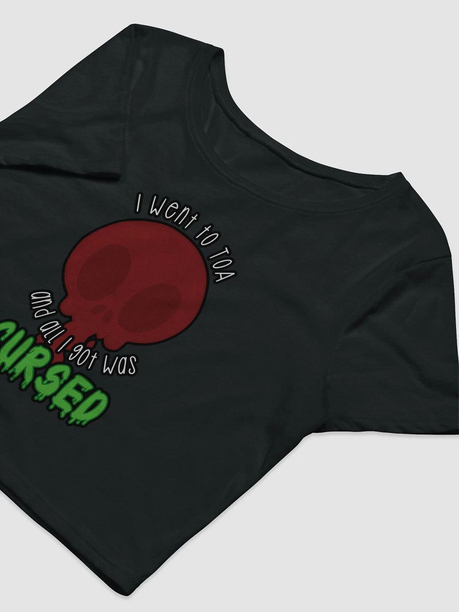 All I Got Was Cursed - Death Knight - Crop Tee product image (10)