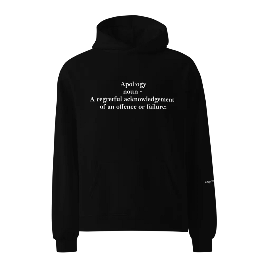 A APOLOGY. product image (1)