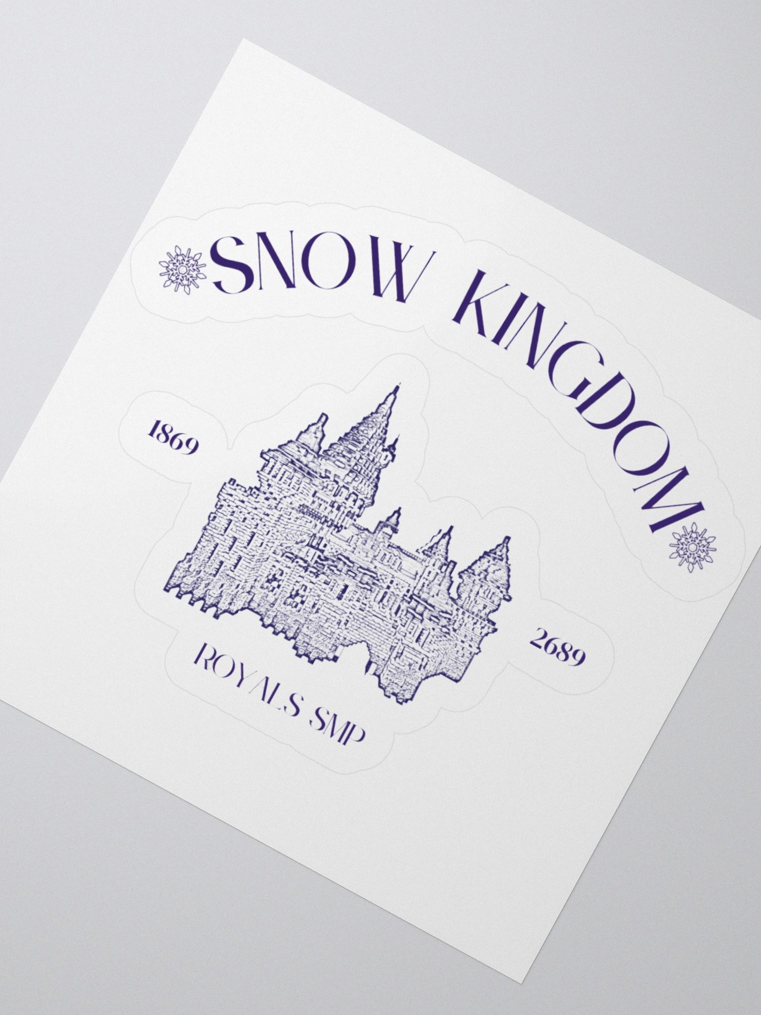Royals SMP Snow Kingdom Sticker product image (2)