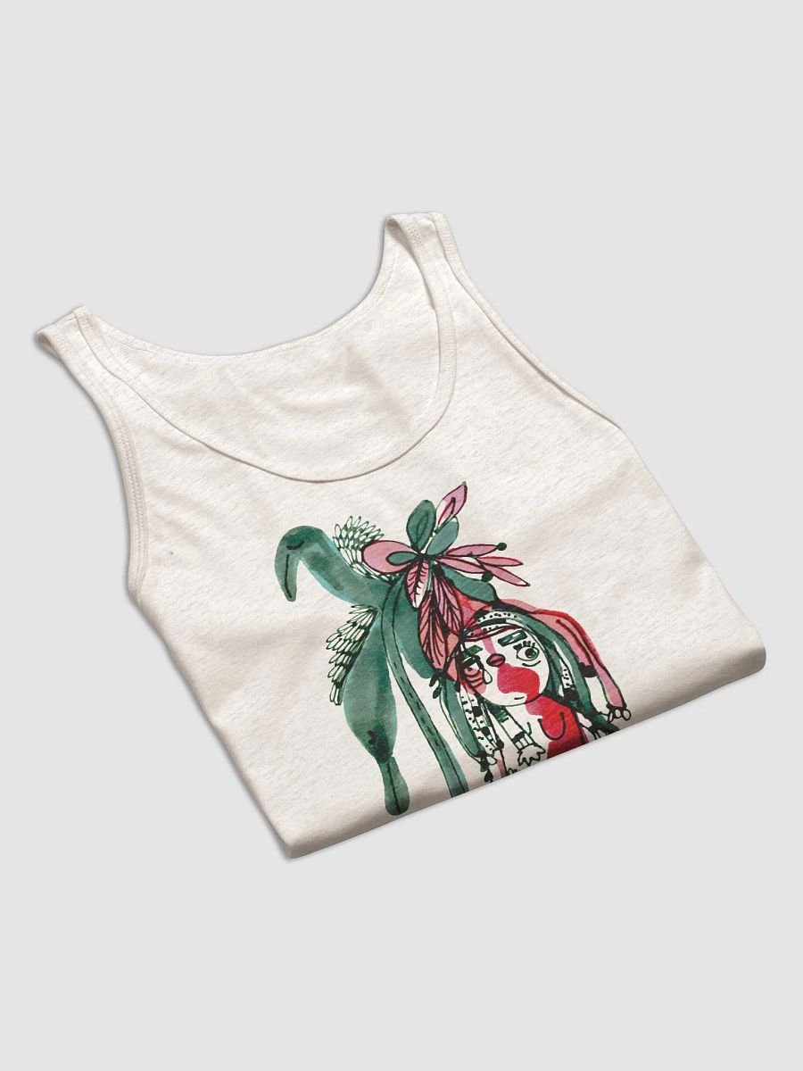 Abstract Girl With Birds Tank product image (10)