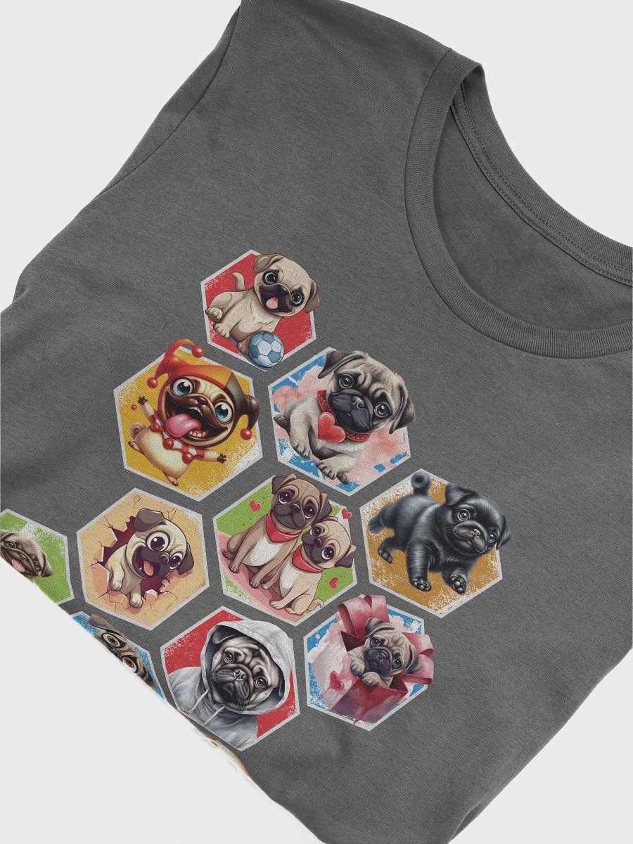 Funny Cute Pugs in Cubes for Anyone Who Loves Their Pet Pug T-shirt Tee product image (8)