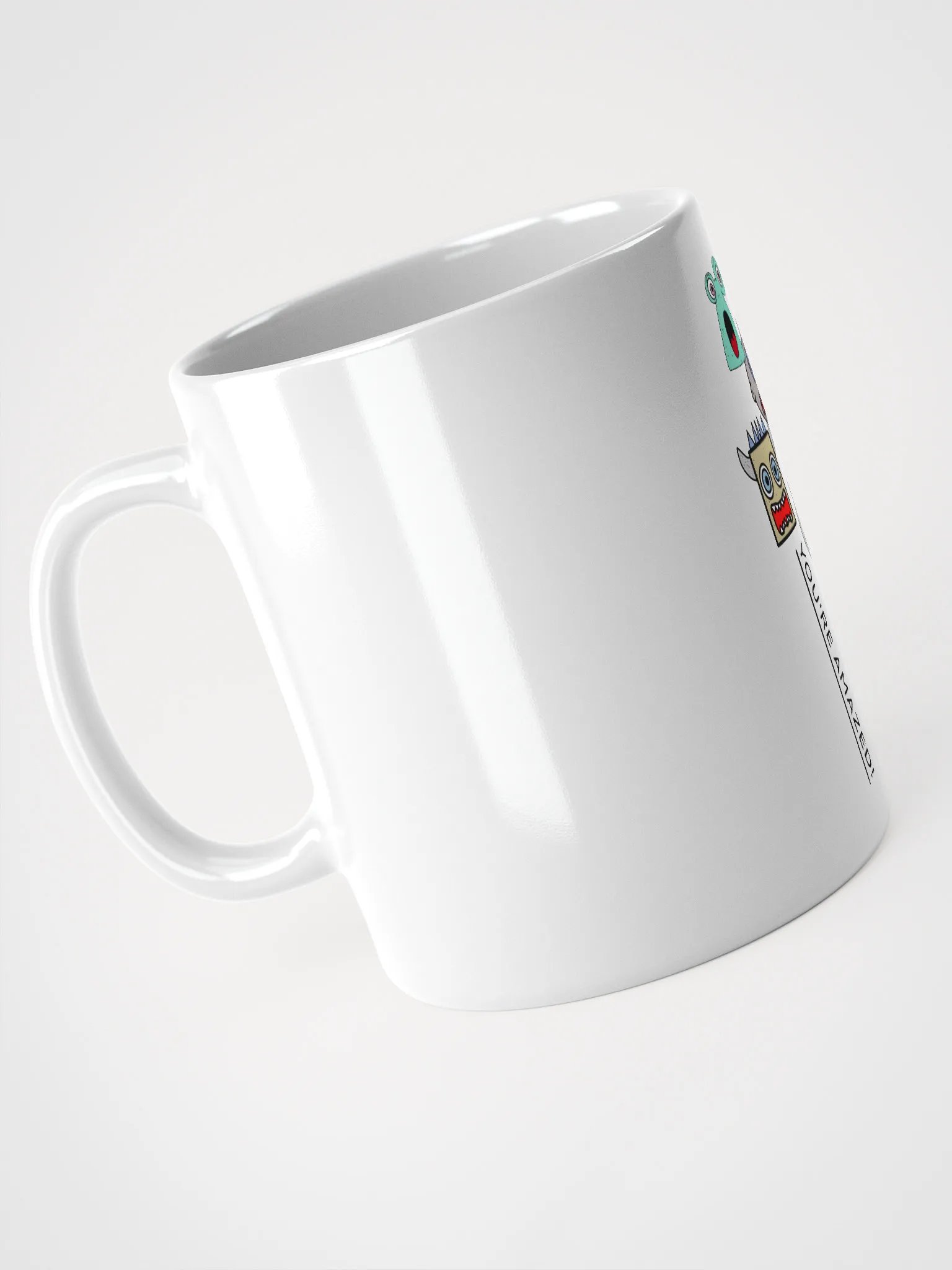 You're Amazed White Glossy Mug product image (7)