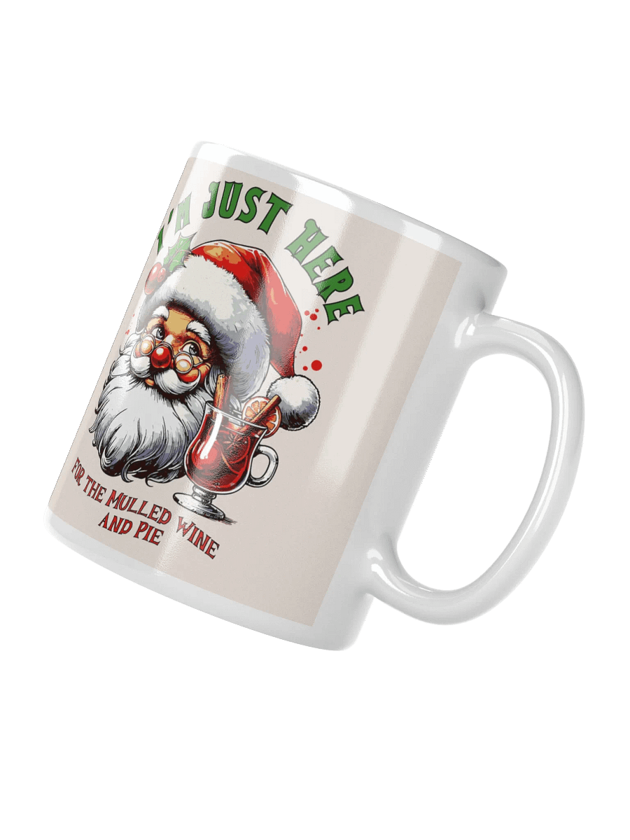 Mulled Wine & Santa Funny Christmas Mug product image (3)