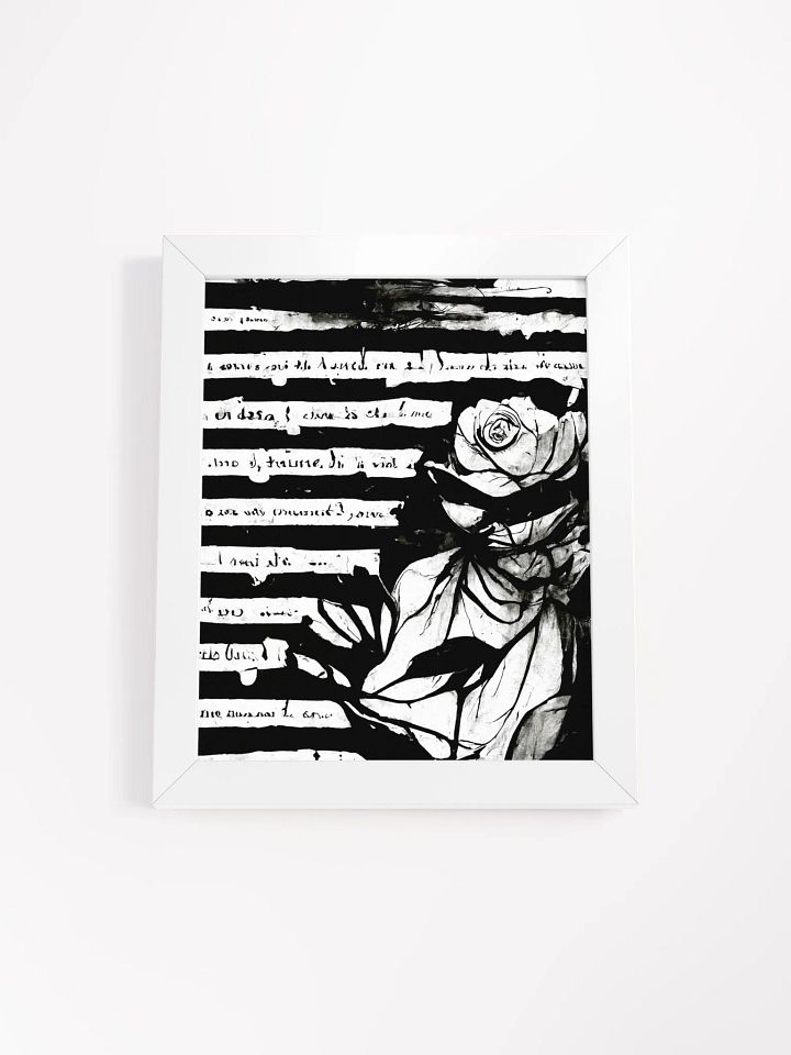 Vibrant Ayous Wood Framed Matte Poster product image (5)