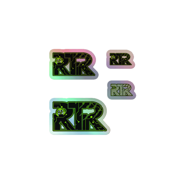 RTR Neon Holographic Sticker Pack product image (1)