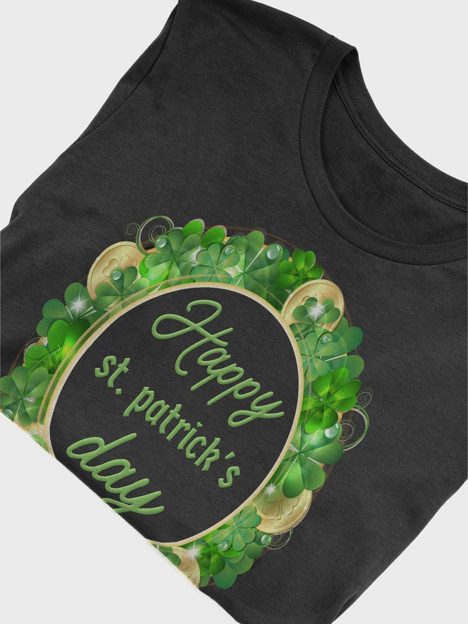 Happy St. Patrick's Day Wreath T-shirt product image (3)
