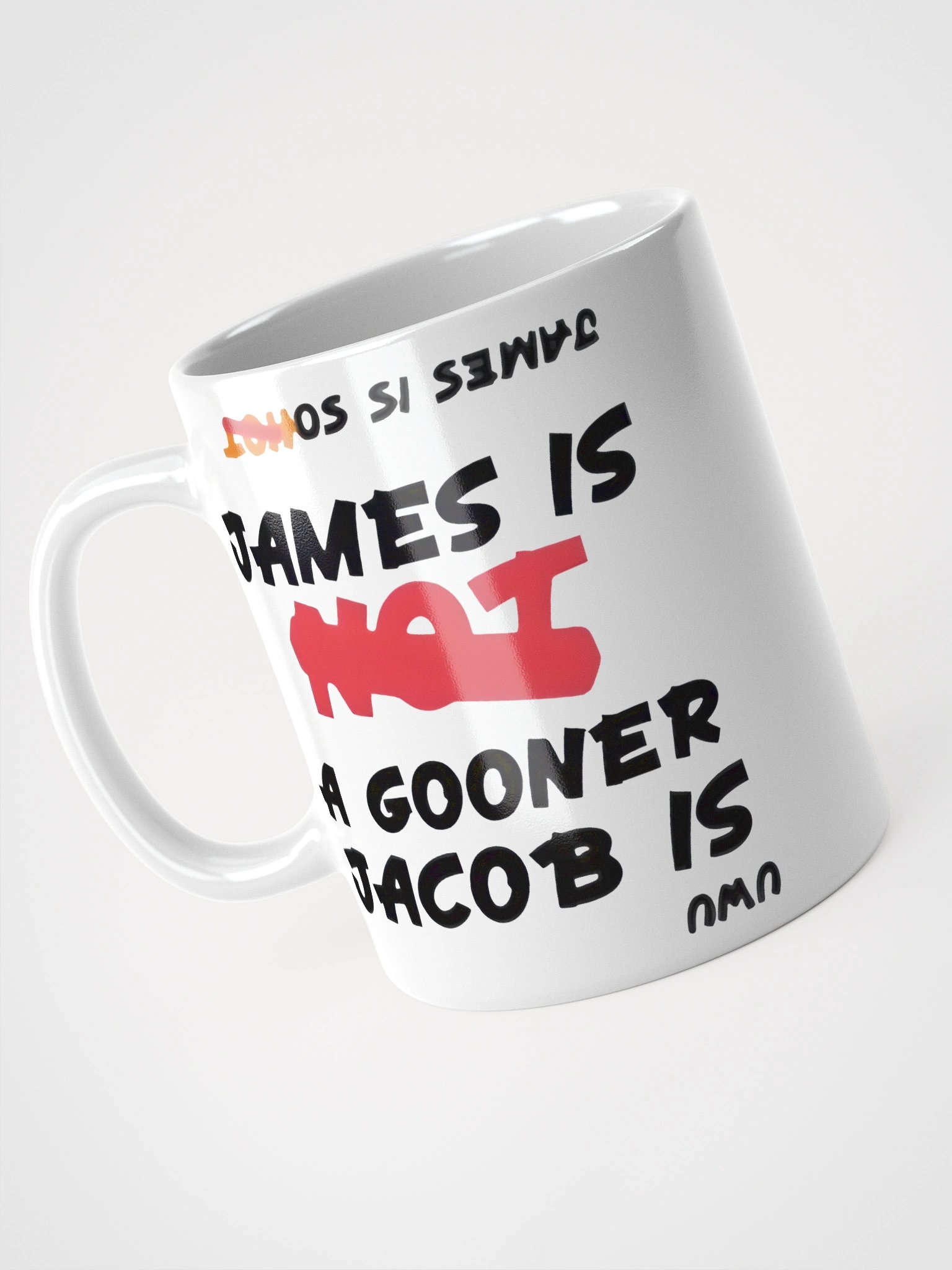 James is not a gooner mug product image (3)