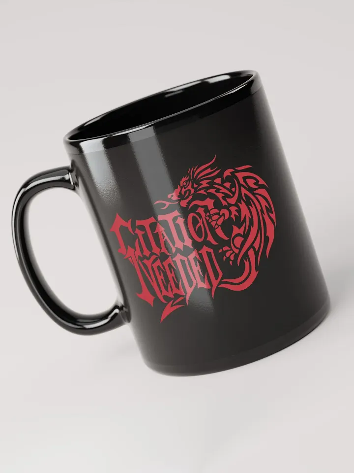 Citation Needed Metal Chaos Dragon Black Mug product image (1)