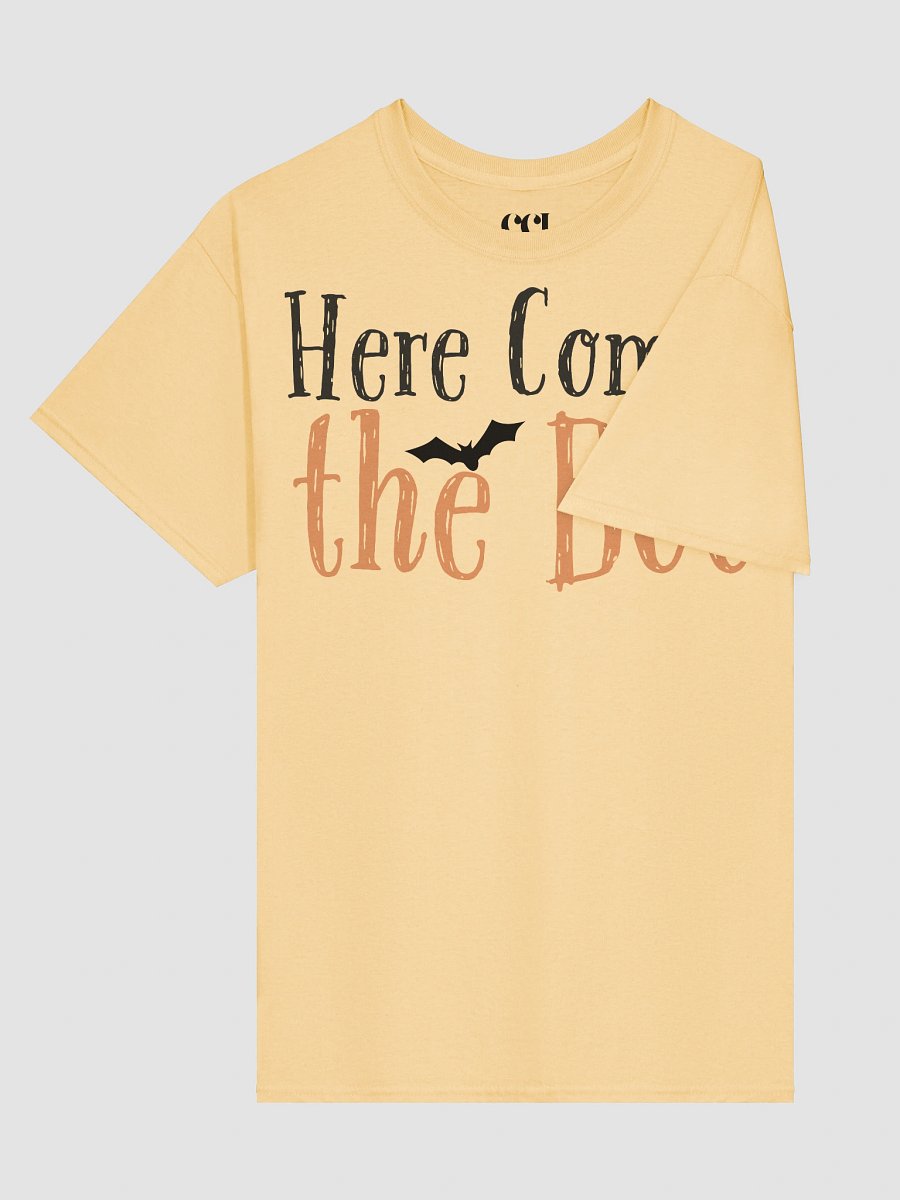 Here Comes the Boo – Cute Halloween Shirt with Bat & Pumpkin product image (14)