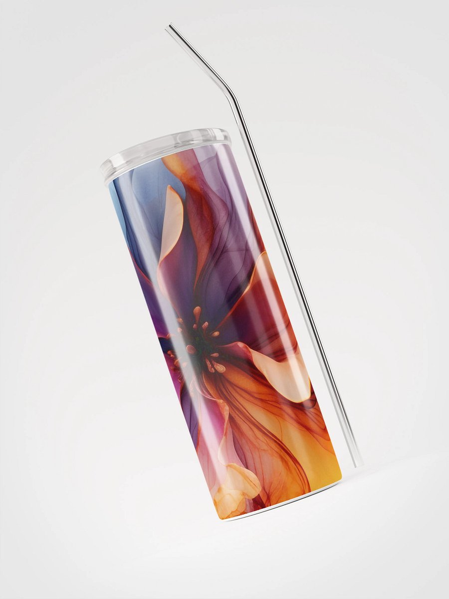 Painter's Petal Stainless Steel Tumbler product image (6)