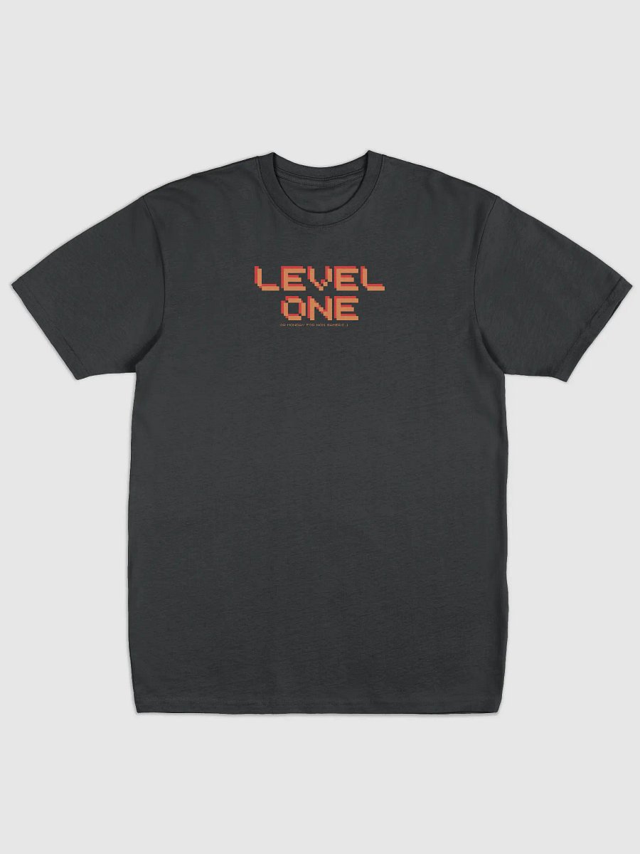 LEVEL ONE/MONDAY GAMER TEESHIRT product image (1)