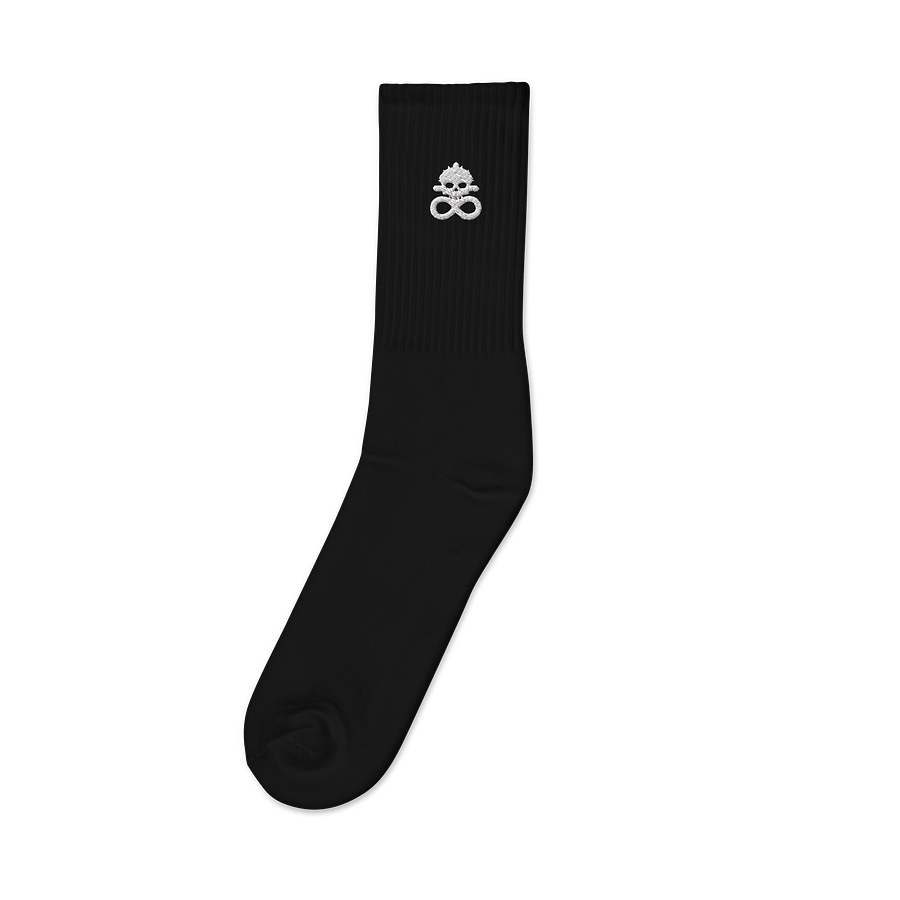 SPR Embroidered Crew Socks (White Logo) product image (1)