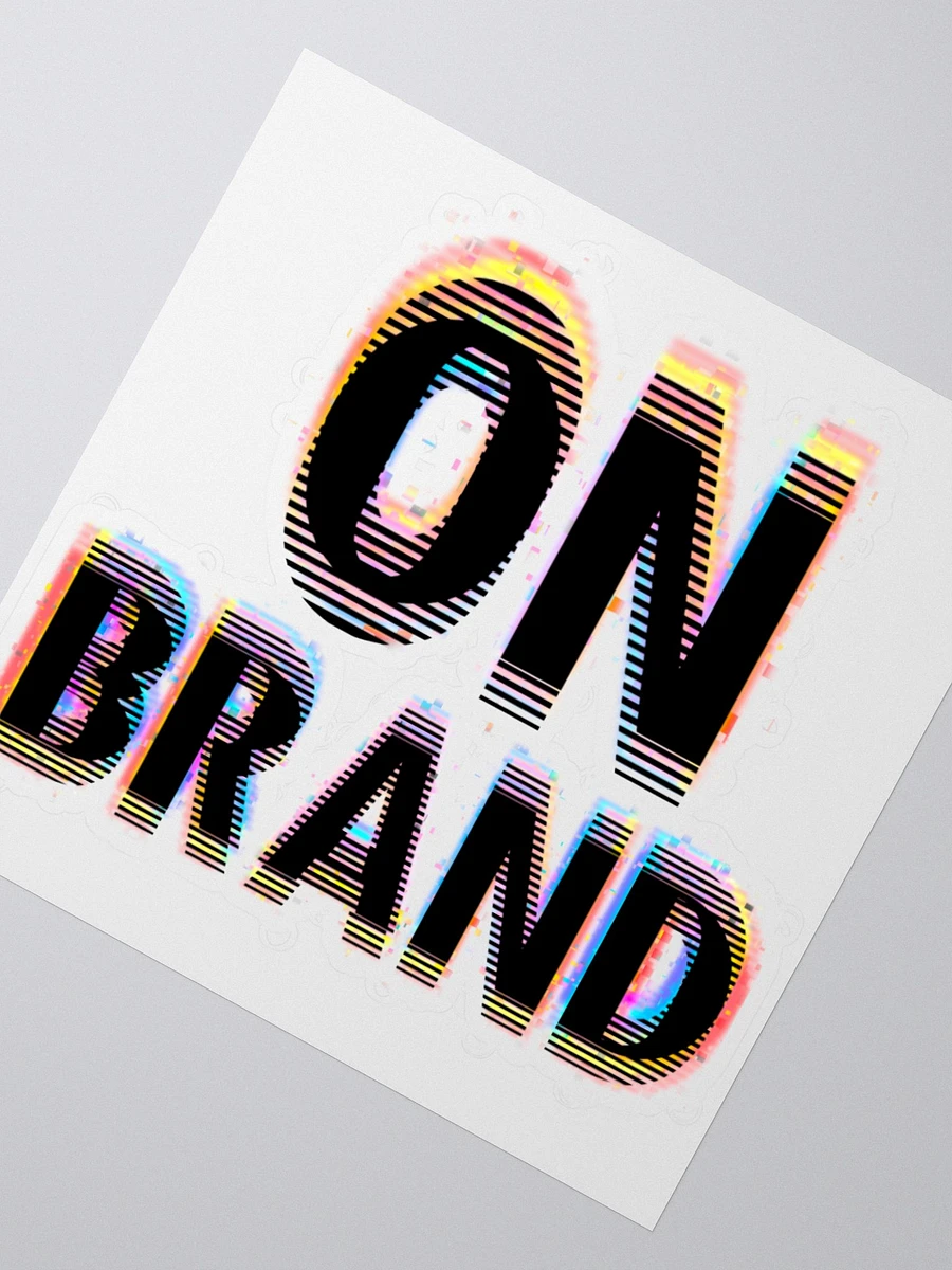 On Brand Sticker product image (2)