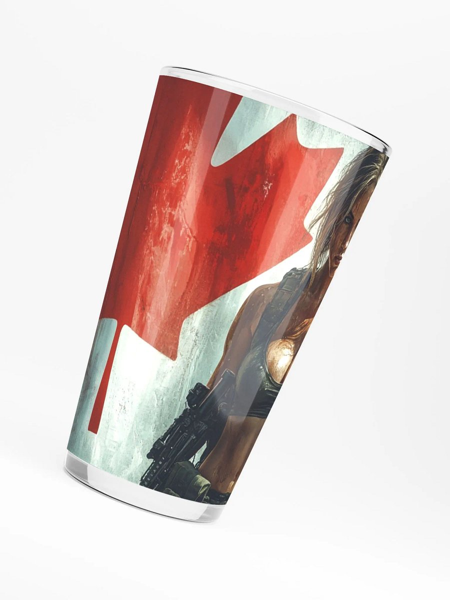 Canada Fox Pint glass product image (6)