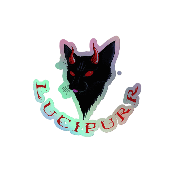 Lucipurr Holo Sticker product image (2)