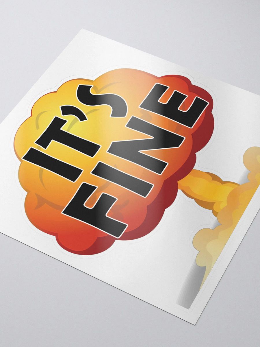 It's Fine Sticker product image (3)