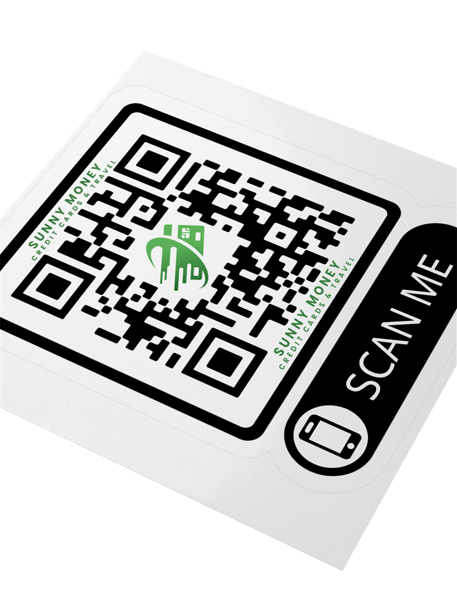 SunnyMoney QR Code Sticker product image (7)