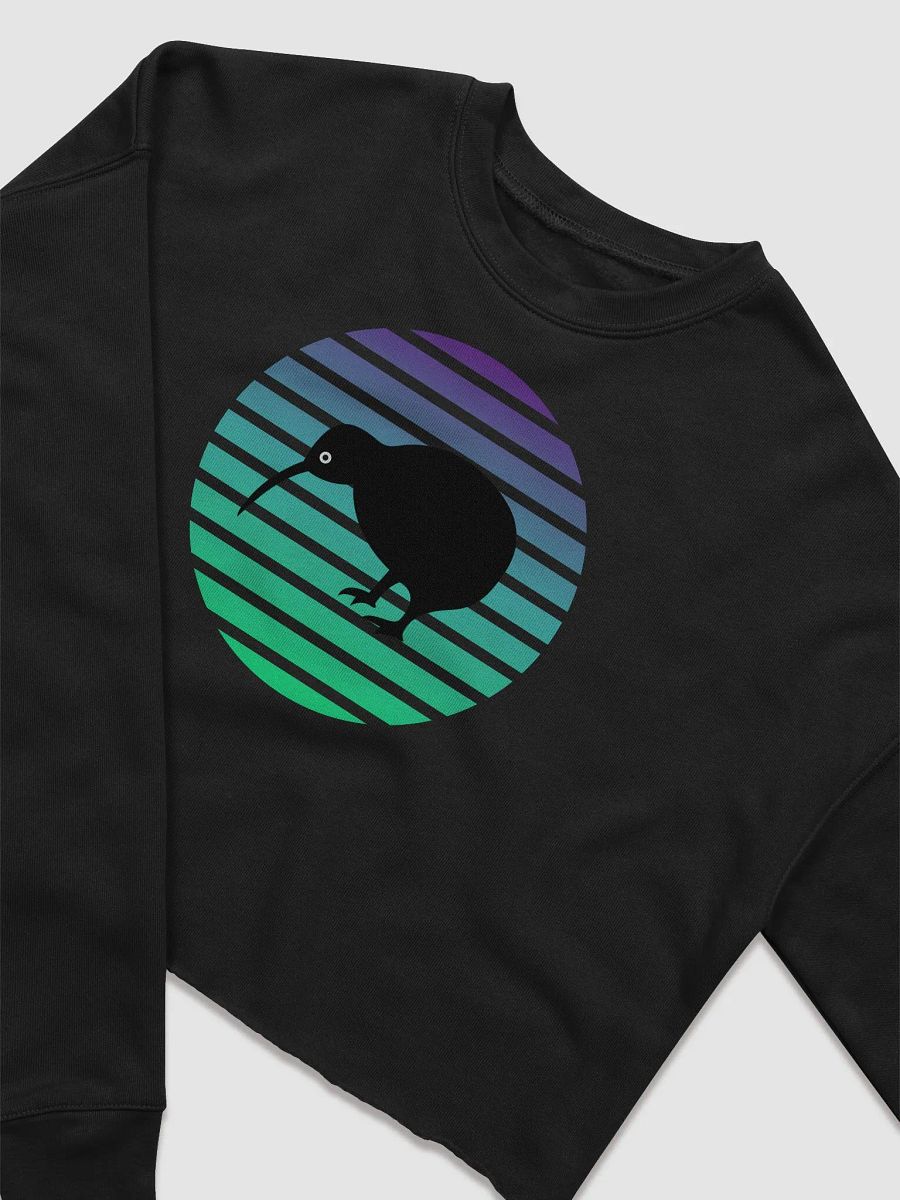 Retro Aqua Blue Sunset and Kiwi Bird product image (3)